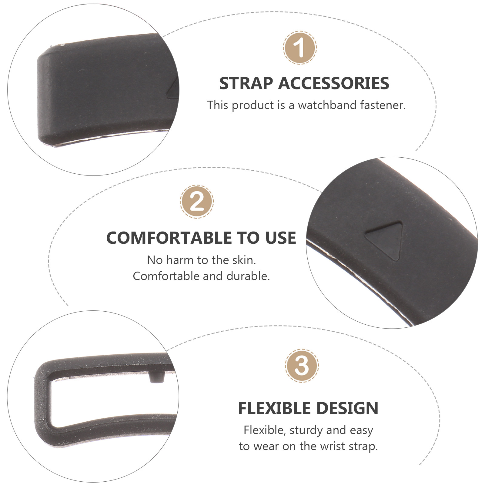 6Pcs Watchband Fastener Rings  - đánh giá và giá Kids Watches Not Smartwatch