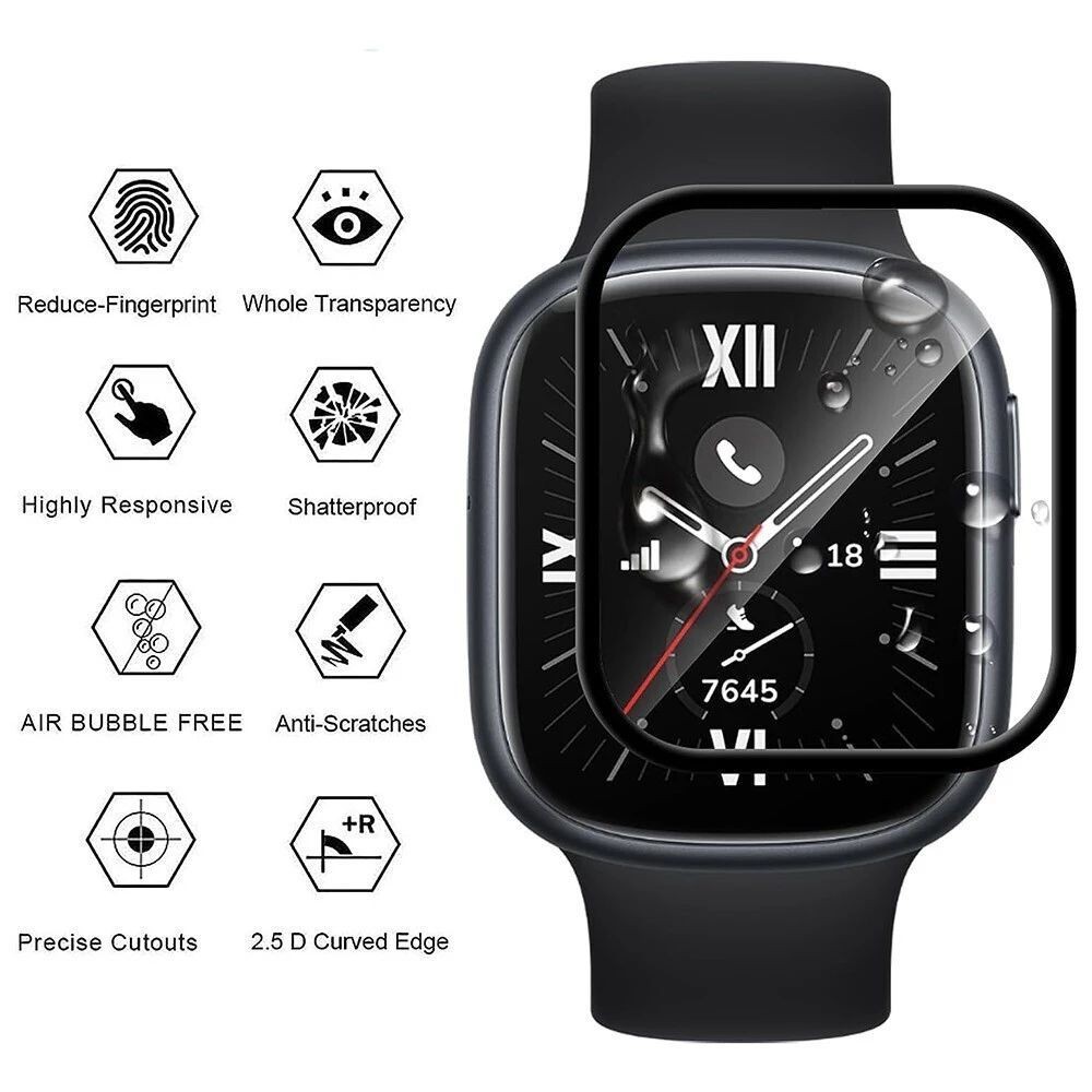 1-5PCS TPU Soft Film for Honor - đánh giá và giá Smart Watch Screen Protector