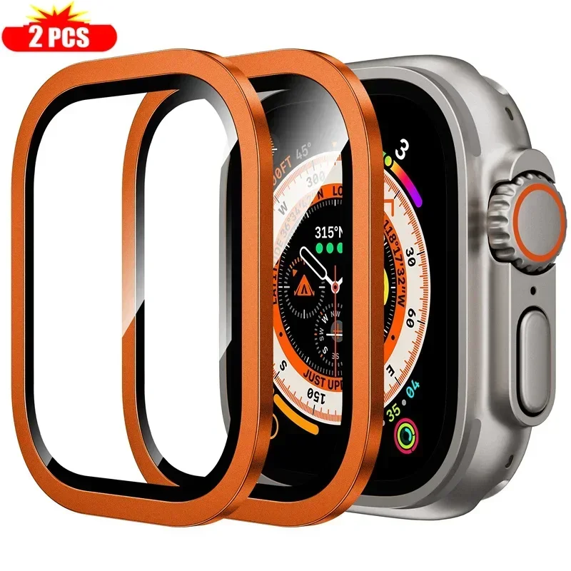2PCS Titanium Metal Frame for  - đánh giá và giá Apple Watch Band