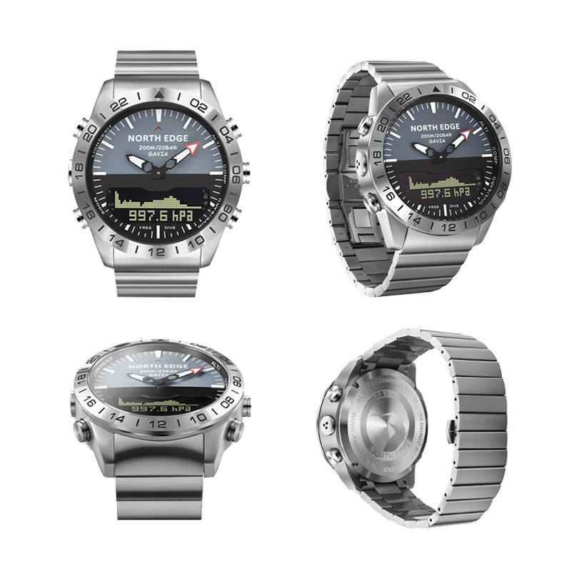 Men Analog Digital Dive Watch  - đánh giá và giá Waterproof Diving Watch