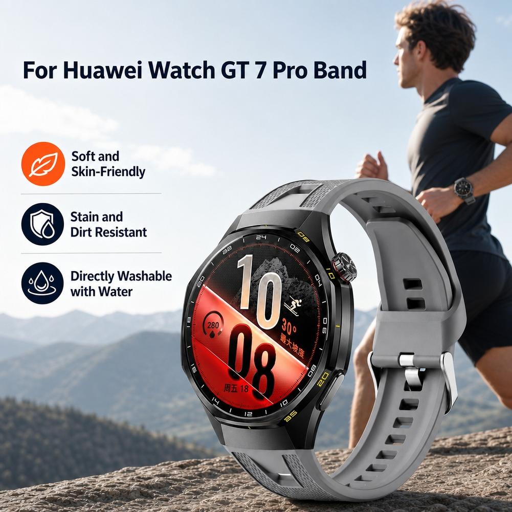 Silicone Watch Strap For Huawe - đánh giá và giá Silicone Sport Band