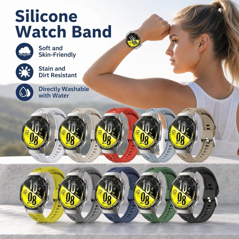 Silicone Watch Strap For Huawe - đánh giá và giá Silicone Sport Band