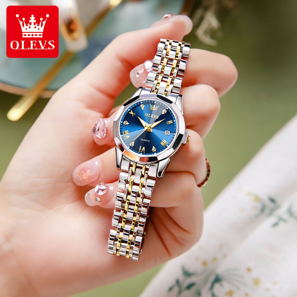 OLEVS 9931 Original Women's Wa - đánh giá và giá Waterproof Diving Watch