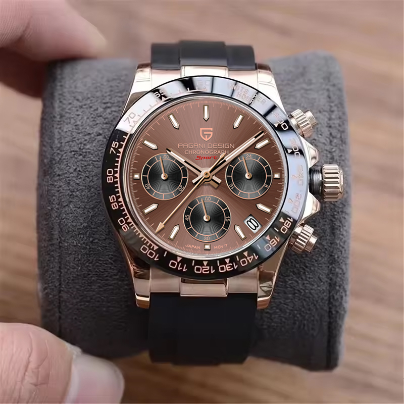 PAGANI DESIGN Men Quartz Chron - đánh giá và giá Waterproof Diving Watch