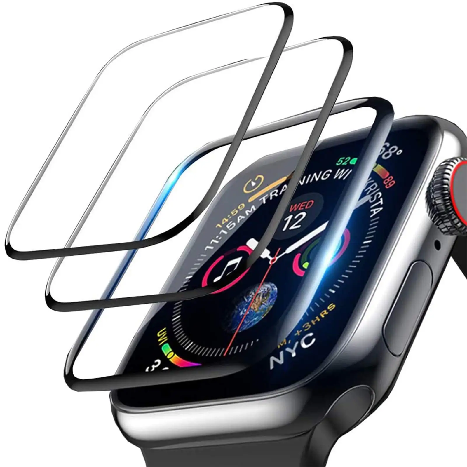 3D Tempered Glass For Apple Wa - đánh giá và giá Apple Watch Band