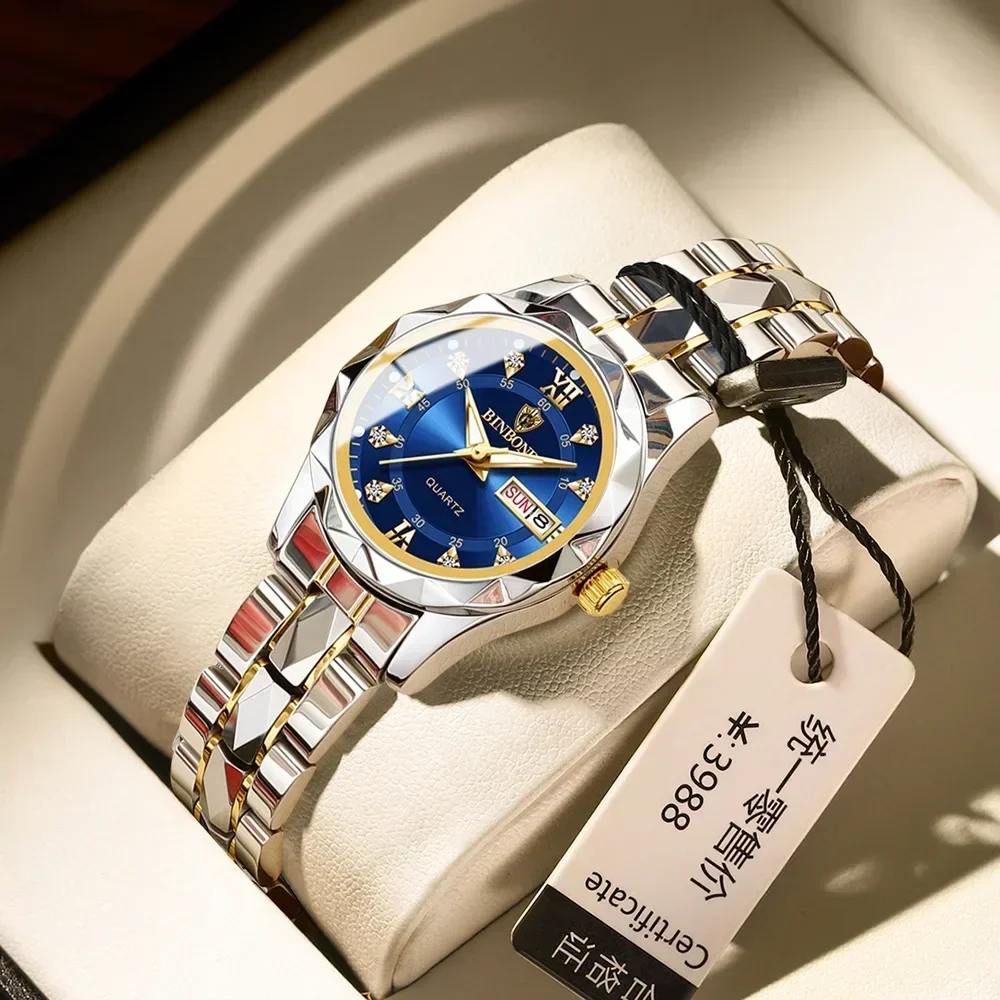 BINBOND New 2522 Fashionable W - đánh giá và giá Waterproof Diving Watch