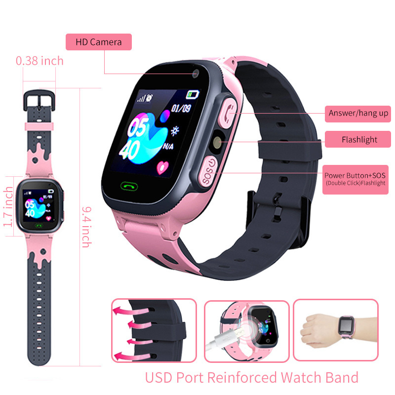Kids Smart Watch Waterproof Sm - đánh giá và giá Smartwatch Digital Watches For Girls