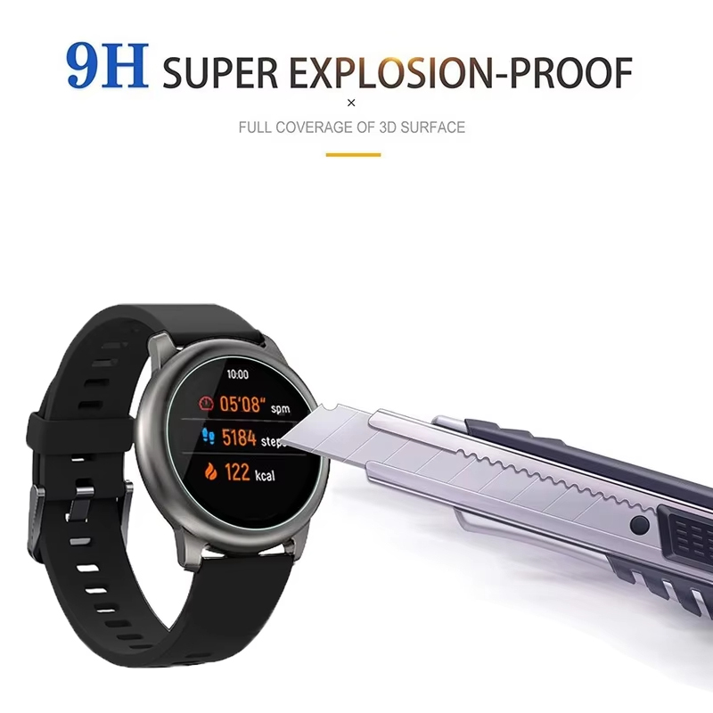Tempered Glass For HayLou Sola - đánh giá và giá Smart Watch Screen Protector