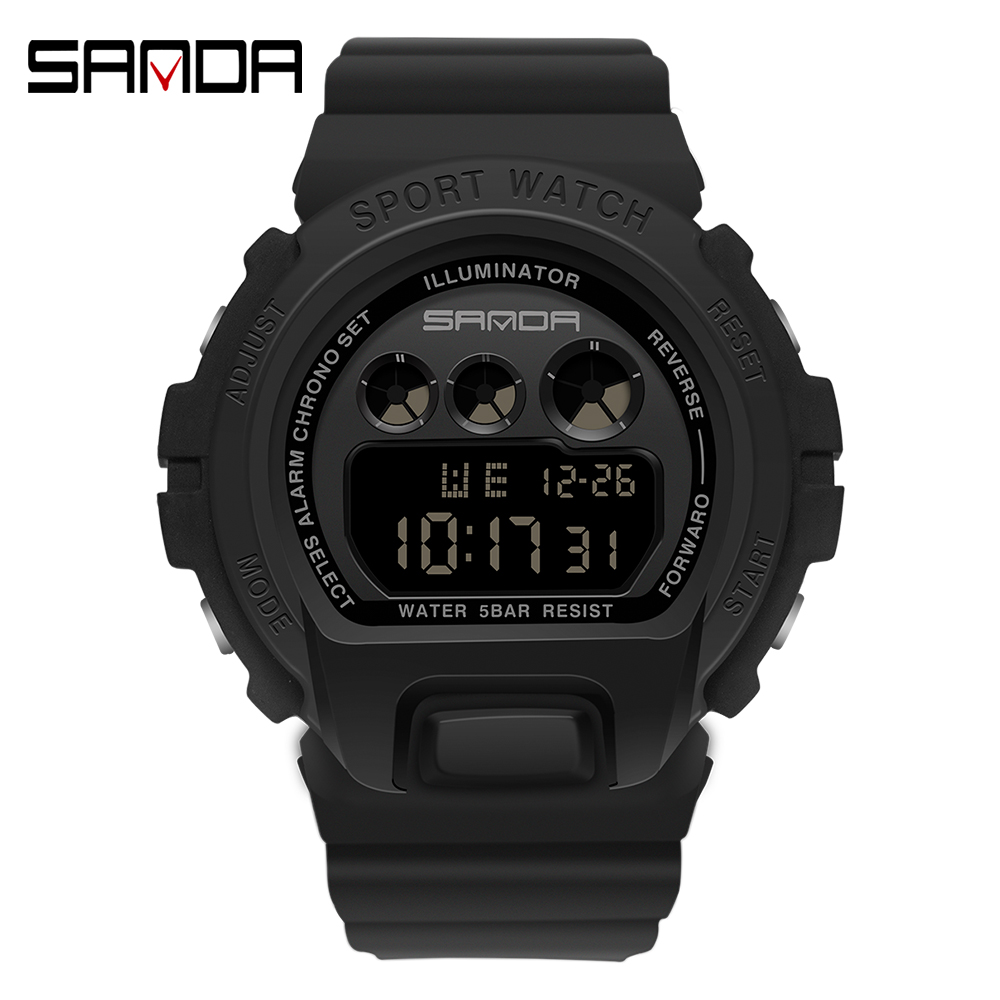 2022 New Fashion Sanda Simple  - đánh giá và giá Chronograph Sport Watch