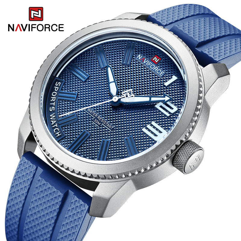 NAVIFORCE Silicone Band Sport  - đánh giá và giá Silicone Sport Band