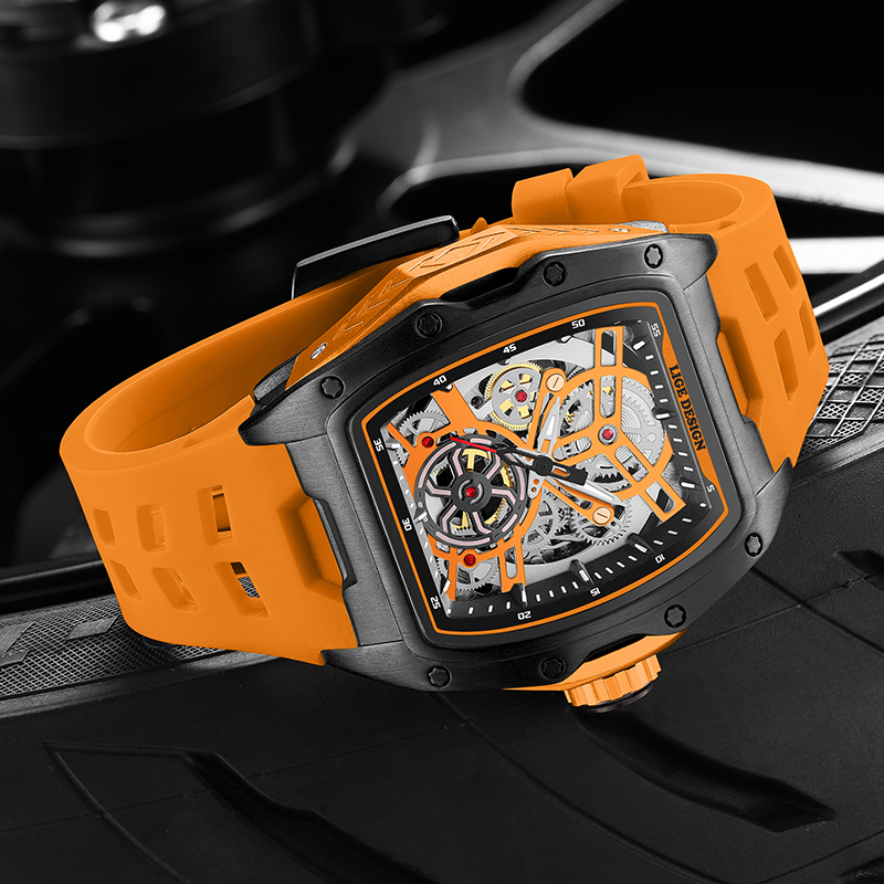 LIGE Square Casual Sports Fash - đánh giá và giá Silicone Sport Band