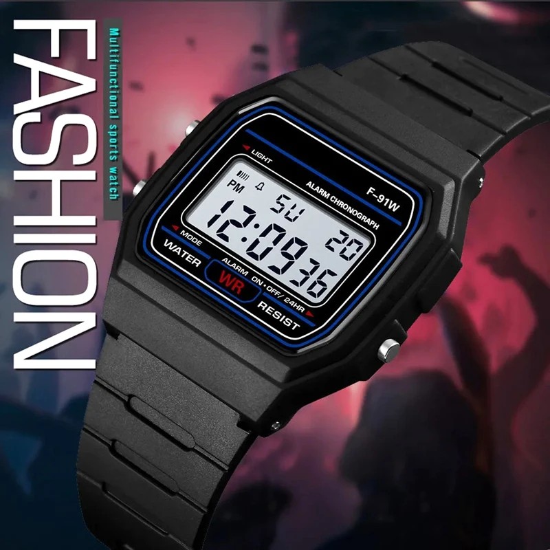 Sport LED Digital Watches for  - đánh giá và giá Silicone Sport Band