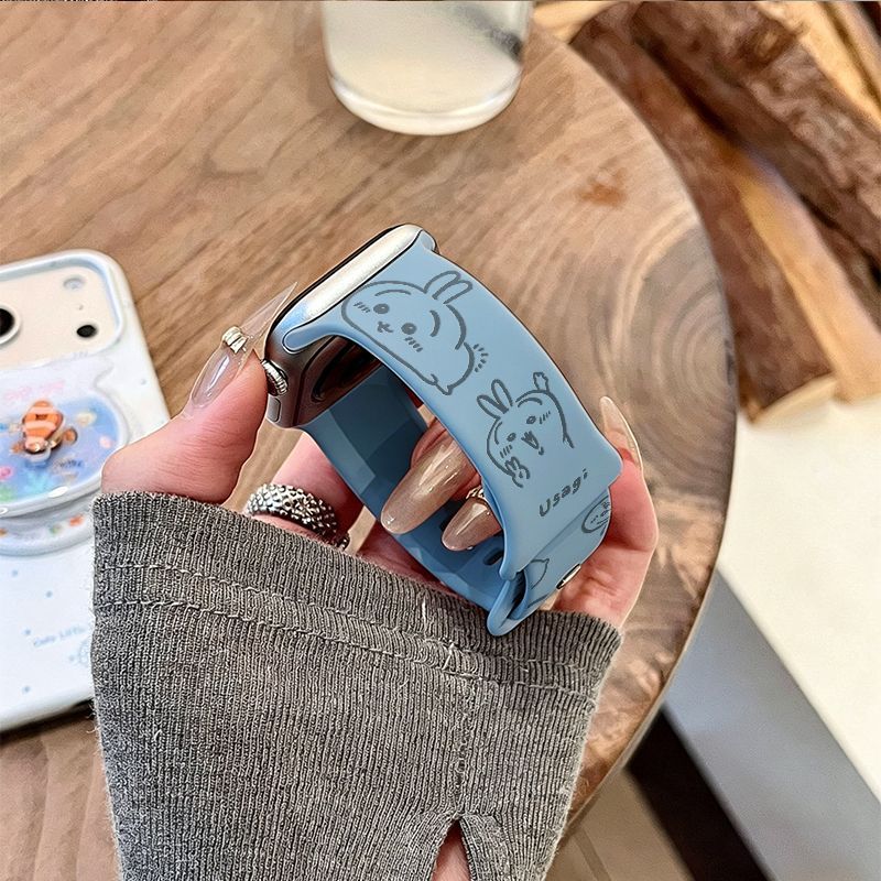 Anime Chiikawa Usagi Applicabl - đánh giá và giá Apple Watch Band