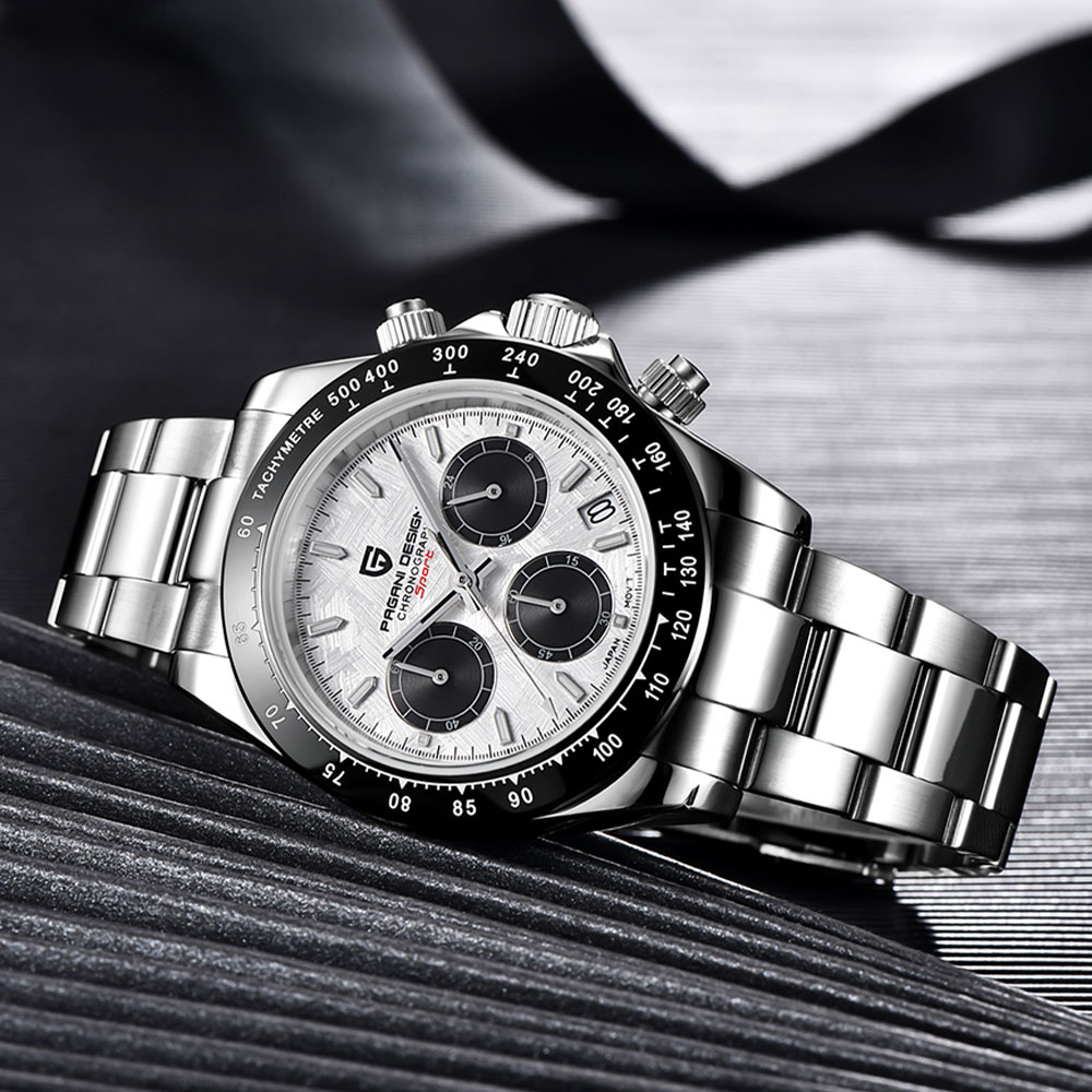 PAGANI DESIGN 40mm New VK63 Ch - đánh giá và giá Anti-Magnetic Watch