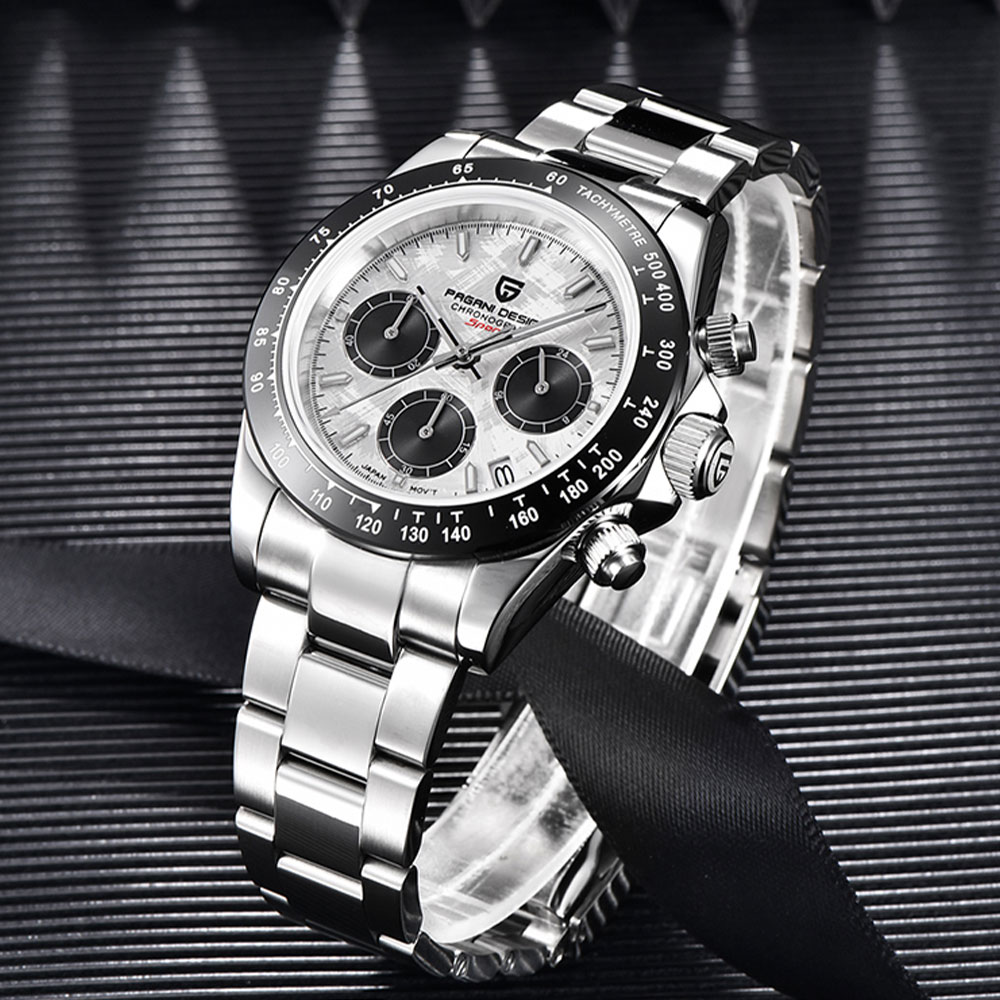 PAGANI DESIGN 40mm New VK63 Ch - đánh giá và giá Anti-Magnetic Watch