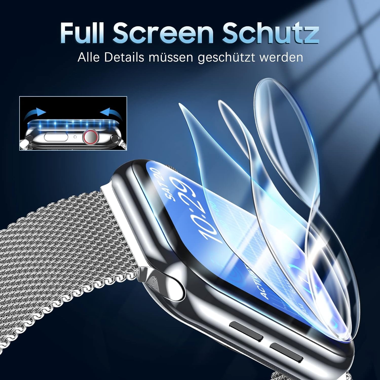 5PCS Hydrogel Film for Apple W - đánh giá và giá Smart Watch Screen Protector