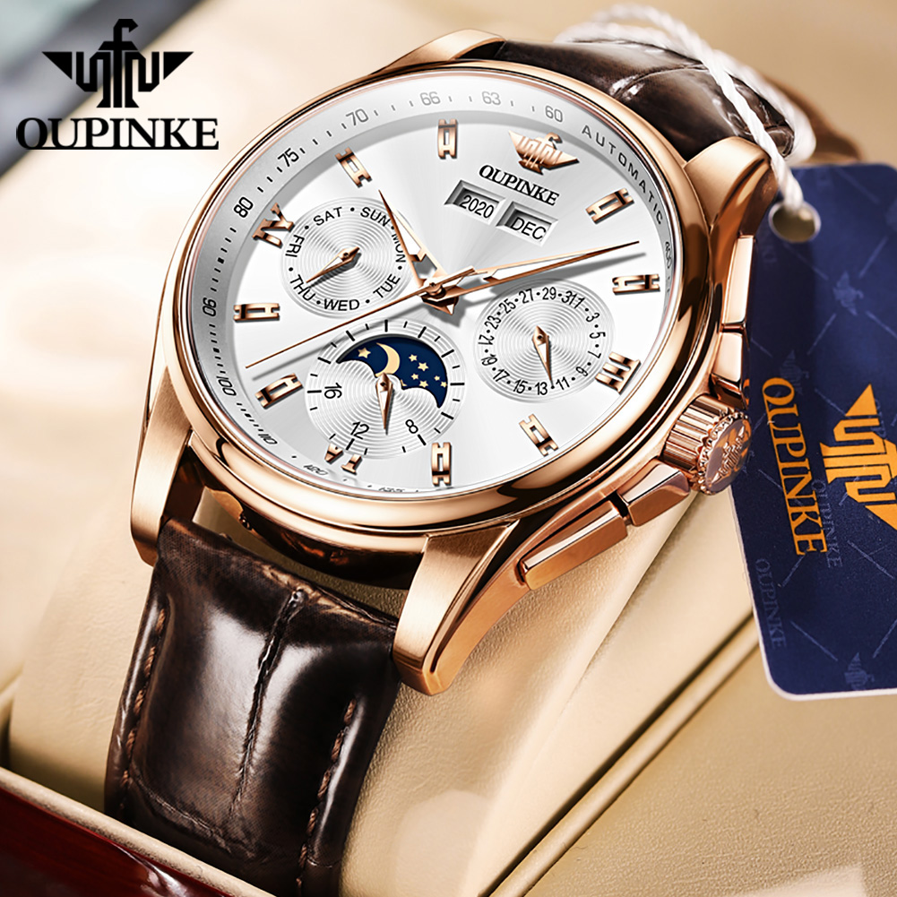 OUPINKE Men's Watches Casual T - đánh giá và giá Anti-Magnetic Watch
