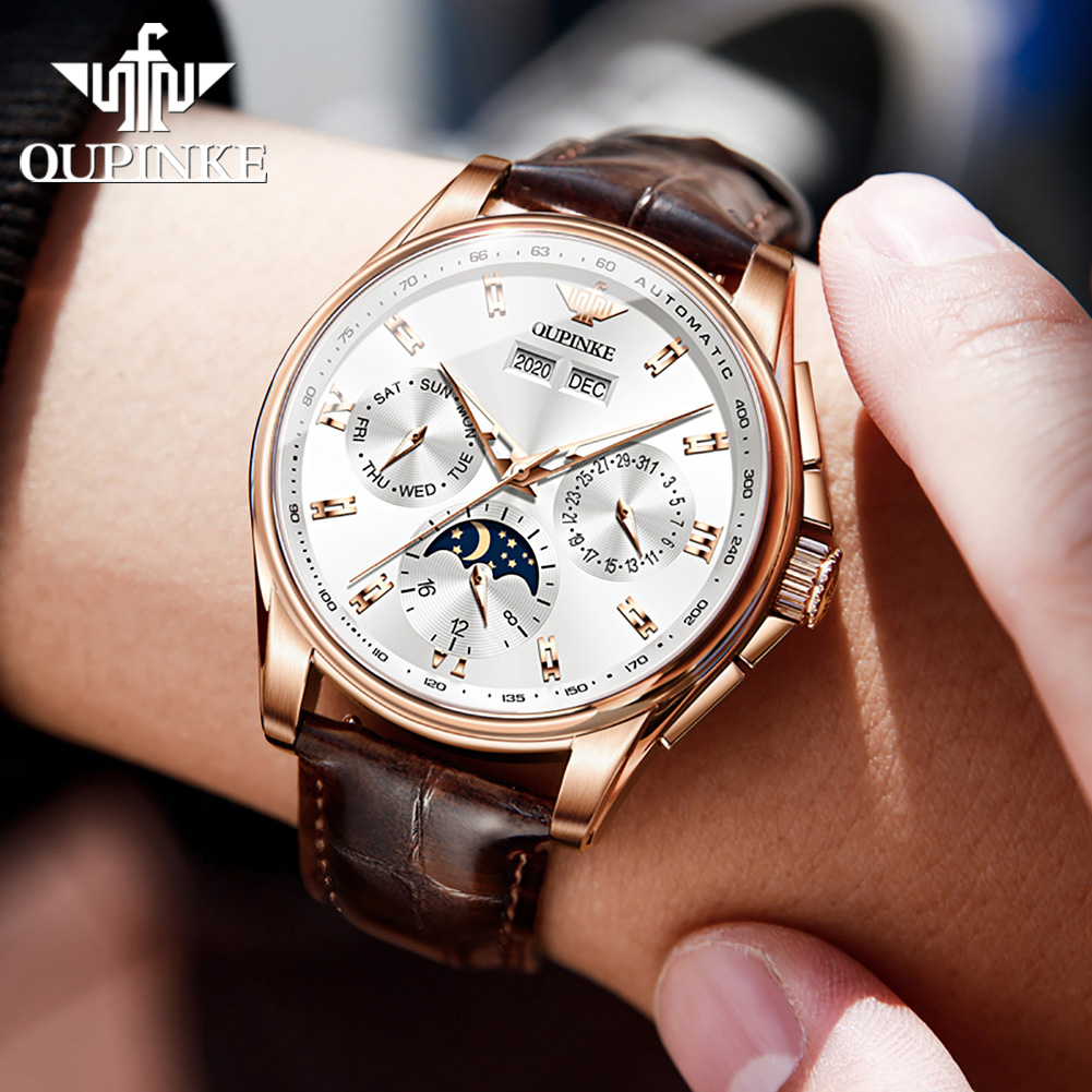 OUPINKE Men's Watches Casual T - đánh giá và giá Anti-Magnetic Watch