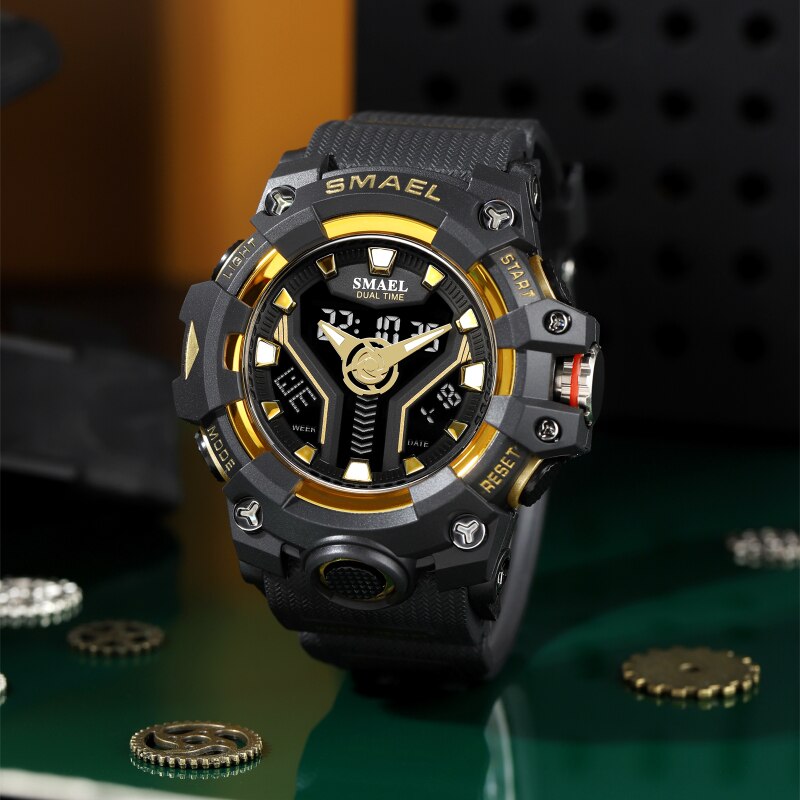 SMAEL 8075 Men's Analog Digita - đánh giá và giá Rolex Watch Submariner