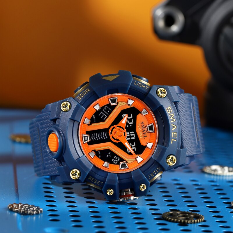 SMAEL 8075 Men's Analog Digita - đánh giá và giá Rolex Watch Submariner