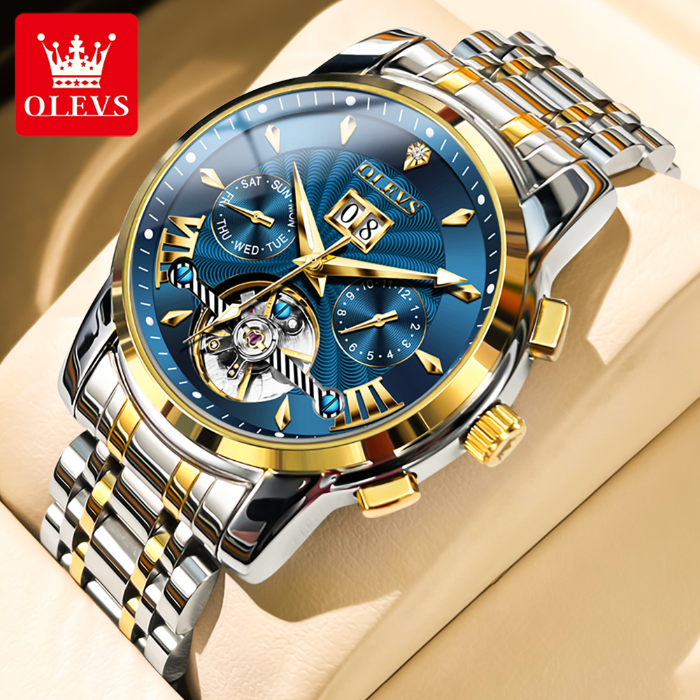 OLEVS Men Watches Luxury Fashi - đánh giá và giá Anti-Magnetic Watch