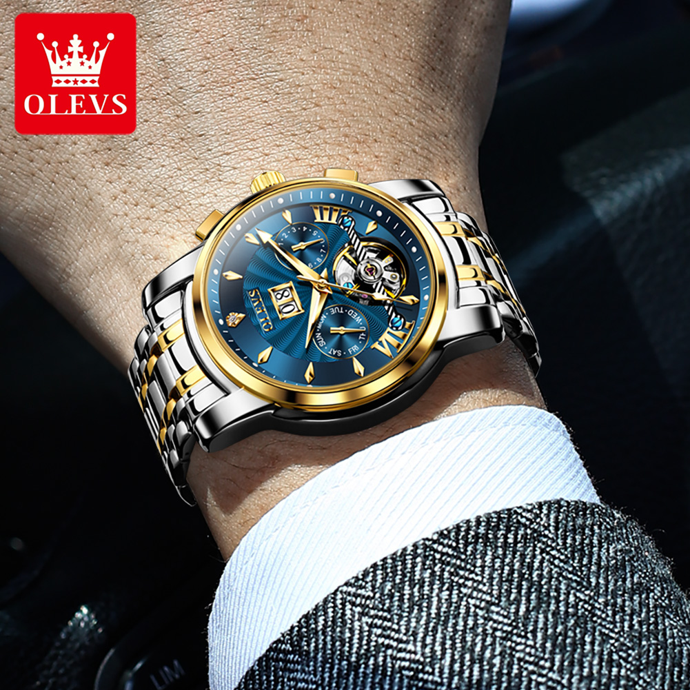 OLEVS Men Watches Luxury Fashi - đánh giá và giá Anti-Magnetic Watch