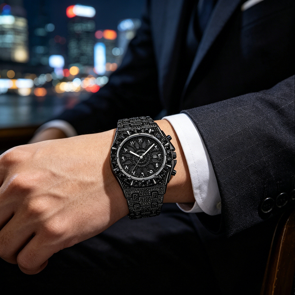 UNIGUET Cool Black Diamond Wat - đánh giá và giá Anti-Magnetic Watch